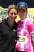 Janel Holcomb wearing the GC leader jersey, with Rachel Heal (Colavita)  		CREDITS: Peter Kraiker 		TITLE: 2011 Joe Martin Stage Race Day 2 		COPYRIGHT: ¬© Peter Kraiker 2011